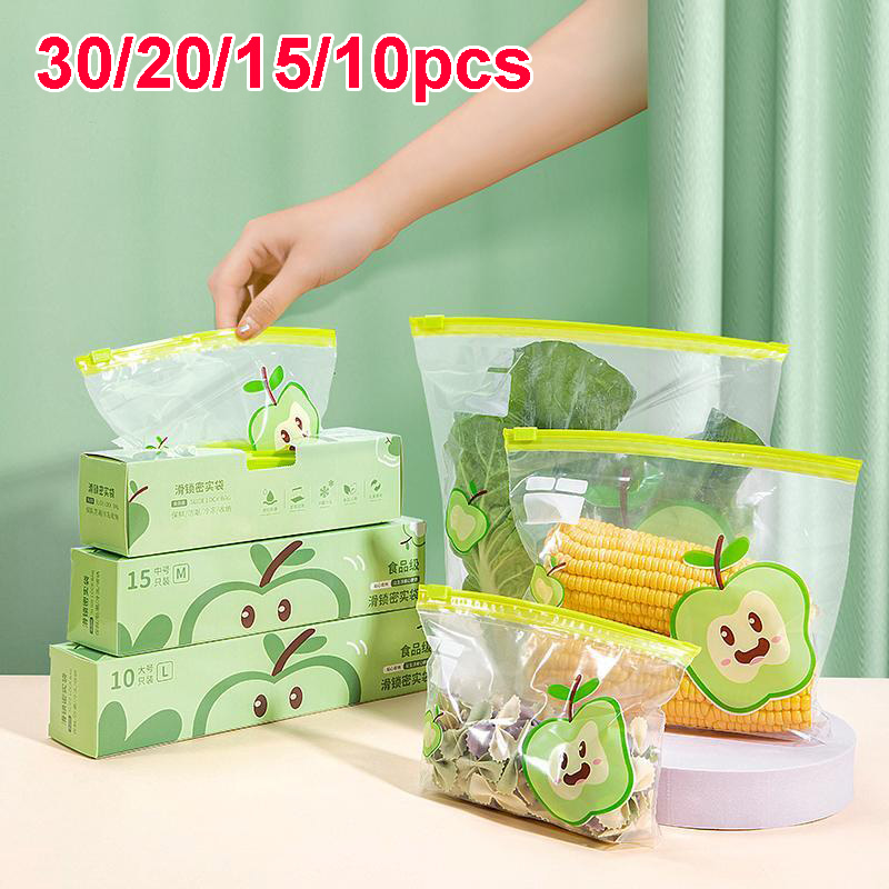 Food Z - Sacchetto Riutilizzabile con Chiusura a Zip,