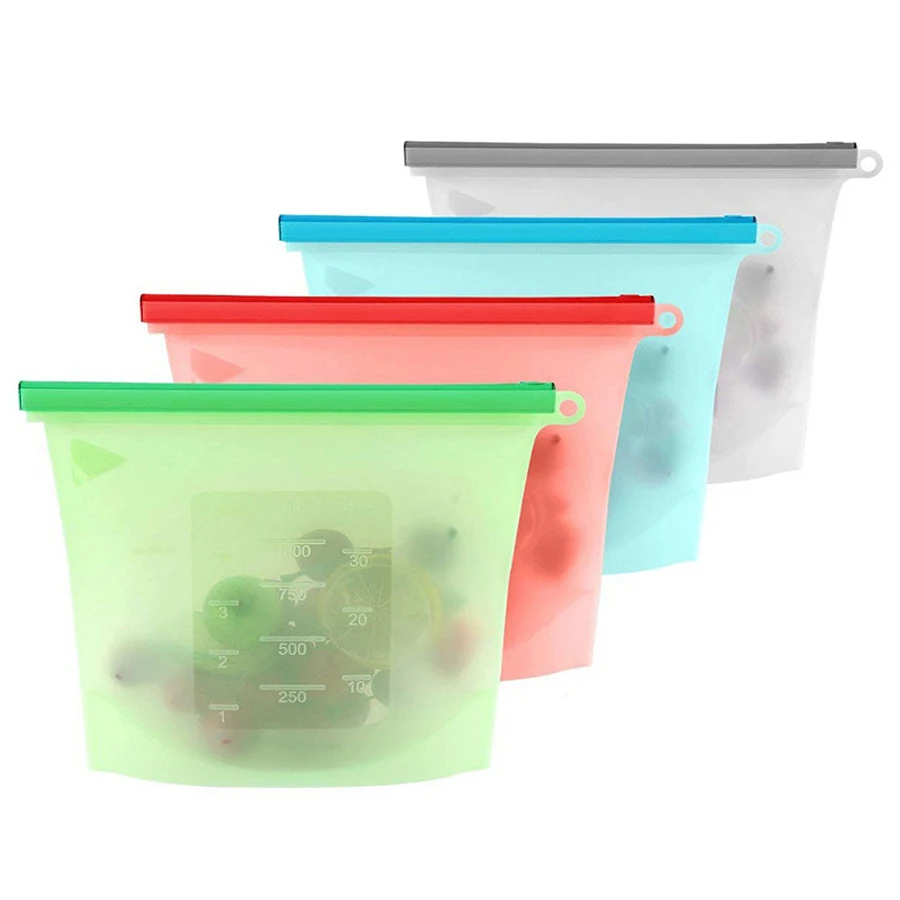 Food Z - Sacchetto Riutilizzabile in Silicone per Alimenti