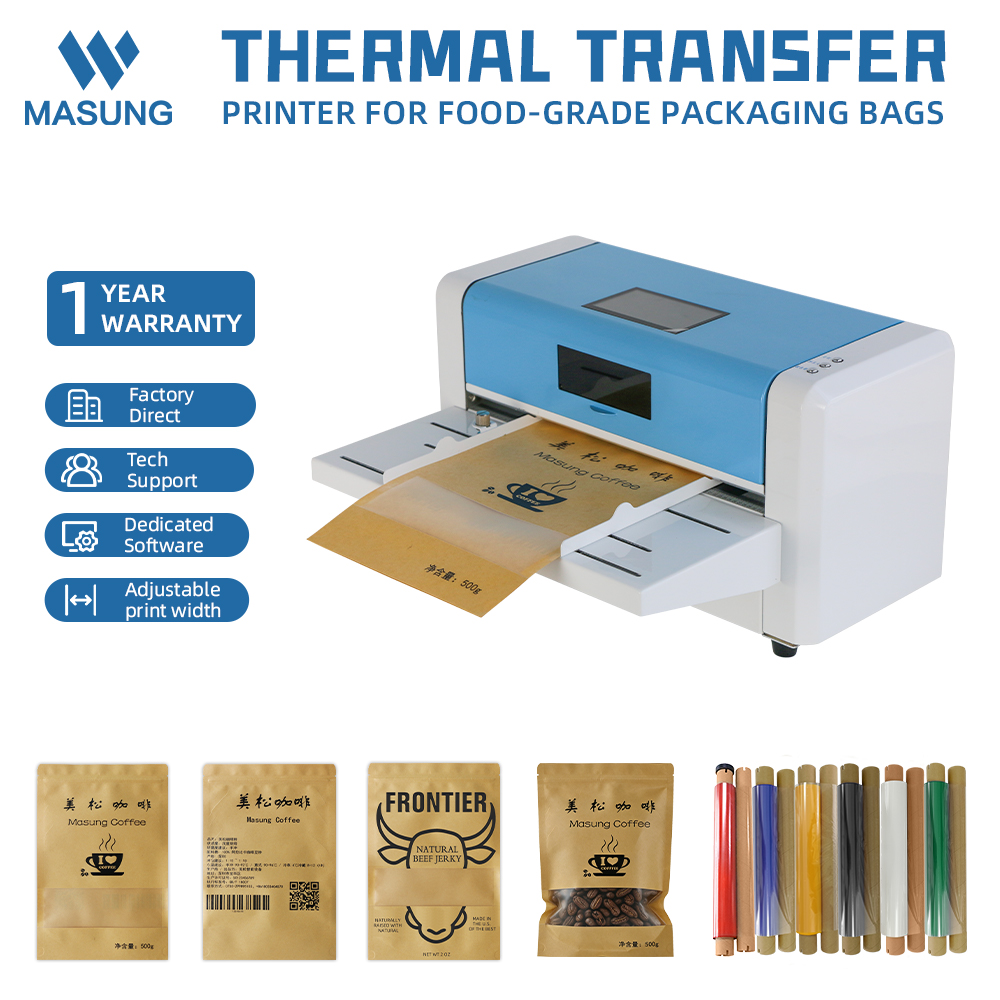 Logo Food Snack - Stampante a Trasferimento Termico Automatica per