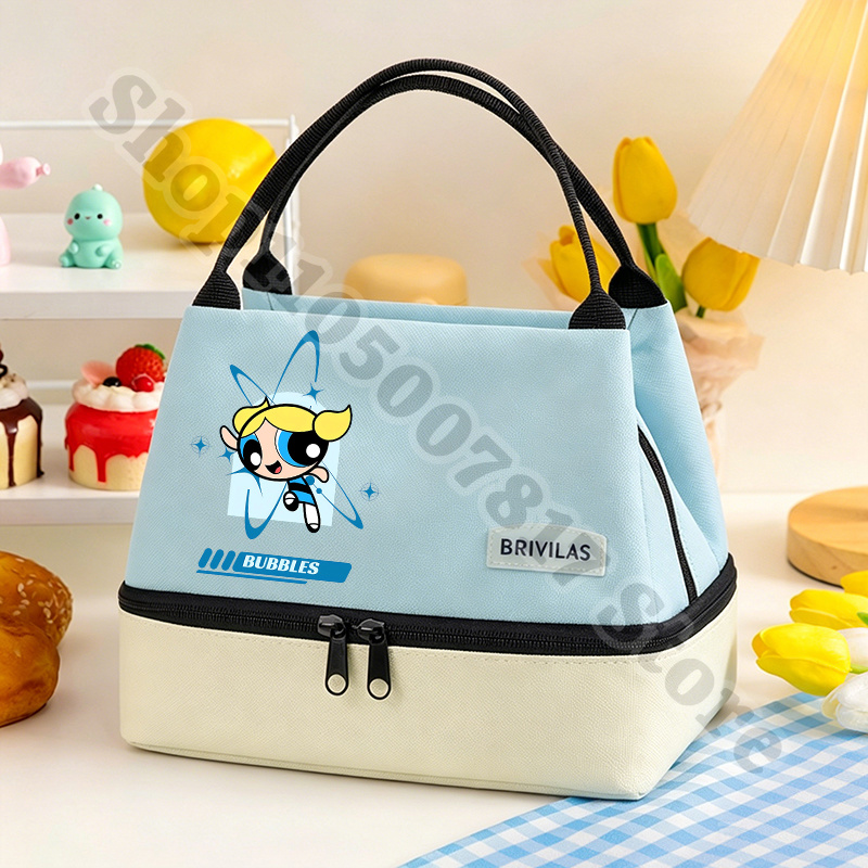 Food Z - Borsa Termica per Pranzo con Zip