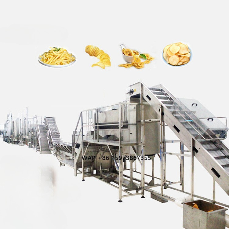 Food Snacks Chips - Linea di Produzione Automatica per Patatine