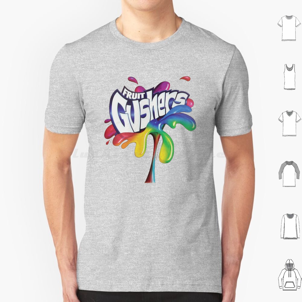 Logo Food Snack - T-Shirt con Logo Fruit Gushers Anni