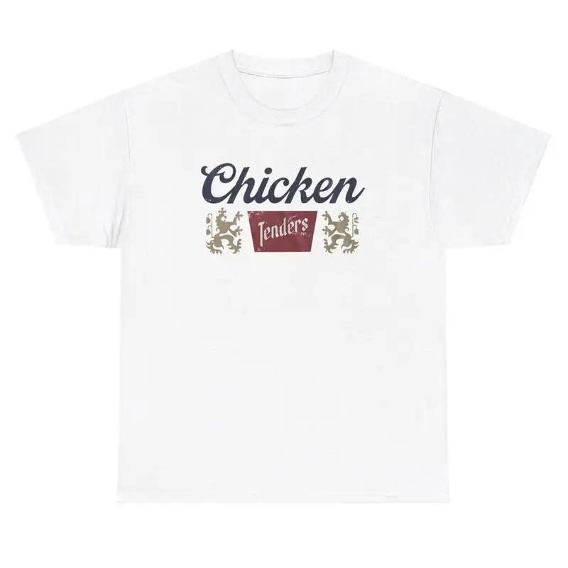 Food Z - Maglietta Chicken Tenders, divertente, per amanti