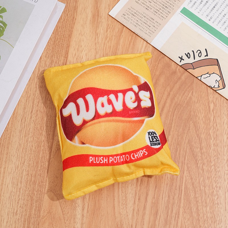 Giocattoli per Cani a Forma di - Food Snacks Chips recensione e prezzo