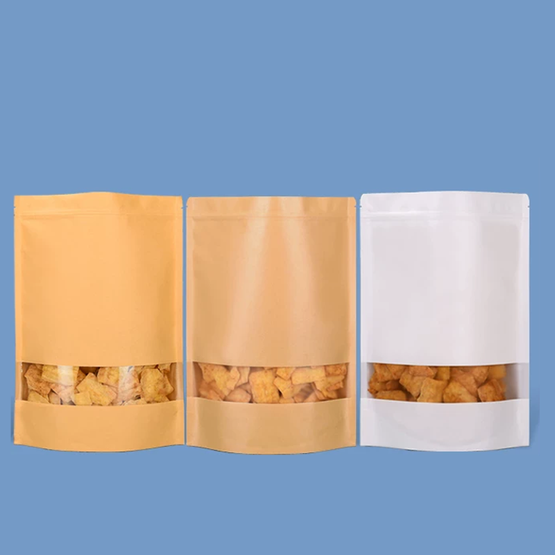 50 sacchetti di carta kraft, s - Logo Food Snack recensione e prezzo